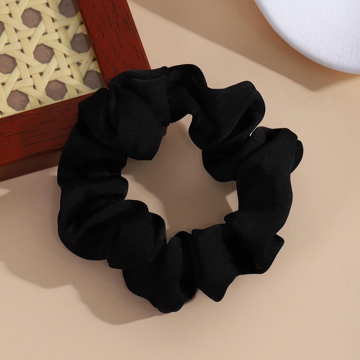 2025 nueva flor de tulipanes anillo de cabello intestinal alto elástico detrás de la cabeza mostrando el volumen de cabello flojo cuerdas de cabeza accesorios para el cabello versátiles