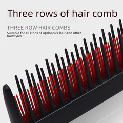 跨境 沙龍美發尖尾梳打毛梳蓬鬆挑發梳分區盤發梳髮廊挑染梳