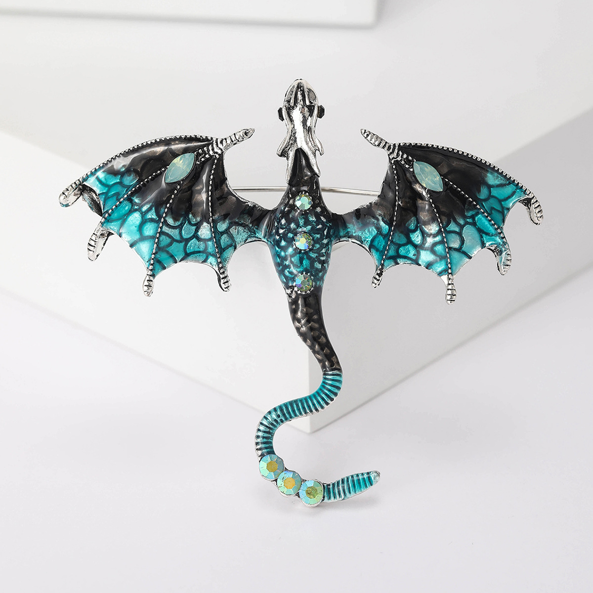 21g Weight Artificial Rhinestones Inlay Material Brooches Classification Banquet, Party, Street Occasion Alloy Material Animal Pattern Women's Gender Enamel Design Casual Style Casual Pin Animal Alloy Enamel Artificial Rhinestones Women's Brooches 4