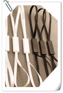 Hanging grain special-shaped personality cylindrical hanging grain high-end lettering square hanging grain plastic universal hanging grain female buckle hanging rope