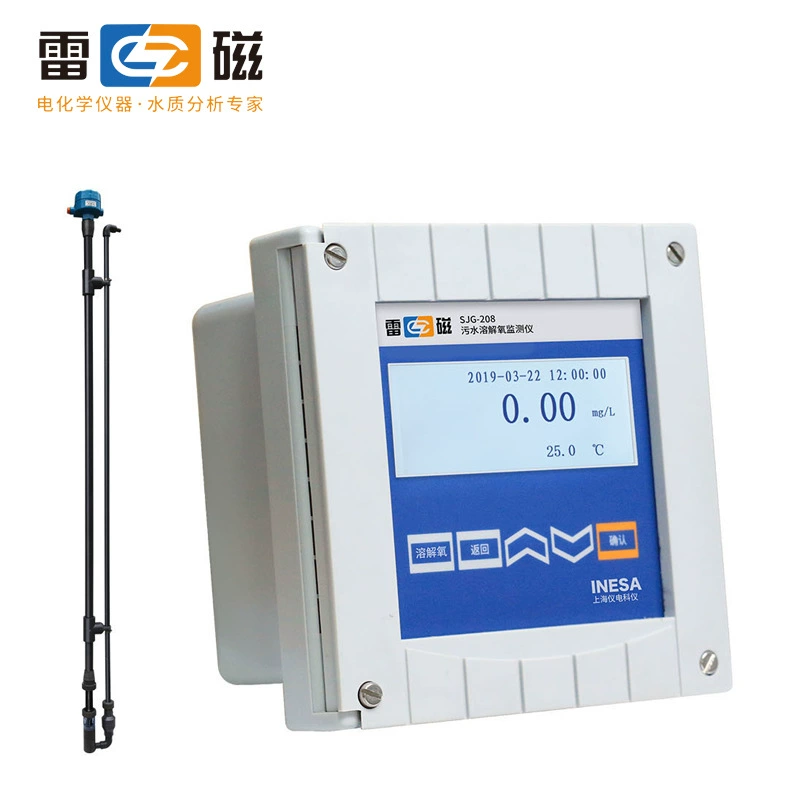 Шанхайский монитор растворенного кислорода в сточных водах Leici SJG-208