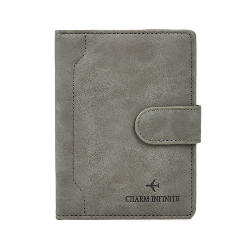 Anti-theft passport bag minimalist passport cover clip document bag for men and women travel passport holder
