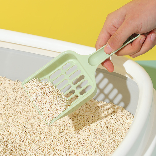 Pet Cat Litter Shovel Mesh Cute Small Hollow Strong Cat Breeding Essential Cat Cleaning