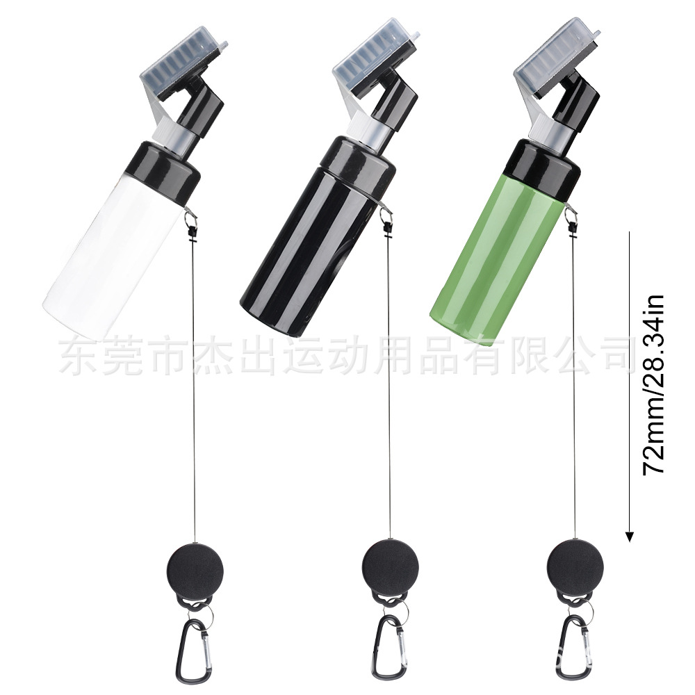 Cepillo de limpieza de la cuerda de golf cepillo de limpieza del club de pulverización de agua cepillo de rociadores de golf cabeza de bola olla de limpieza