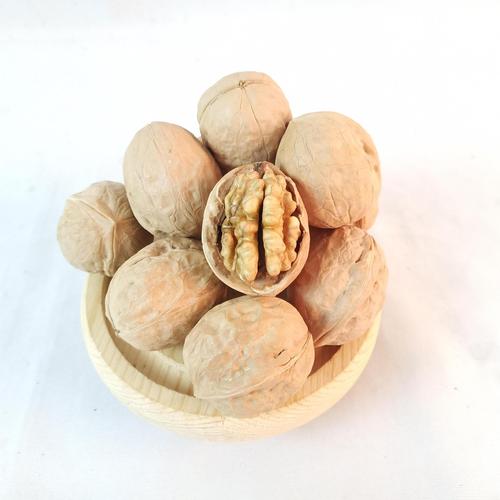 Xinjiang 185 Paper-Peach Walnut Wholesale Distribution 500g Aksu Specialty Hand-Picked Walnut Nut Thin Skin Raw Walnut