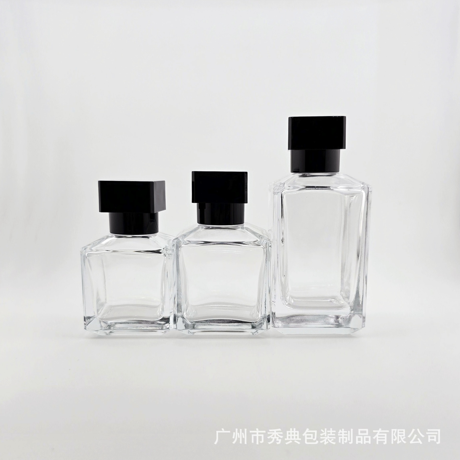 透明玻璃喷雾瓶30 50  100ml外贸香水瓶 化妆品分装瓶 细雾喷头