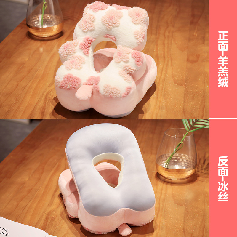 핑크플라워 [낮잠베개] 30*25*20CM