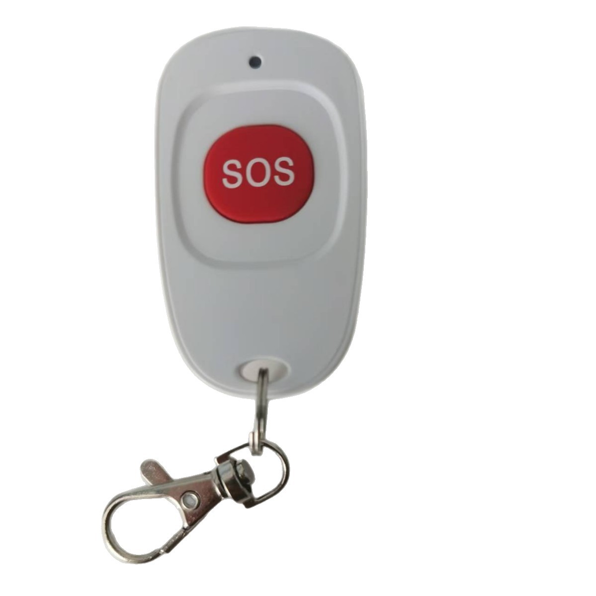 新款防水白色鸭蛋形手机防盗器安防监控单路灯具433M门禁遥控器