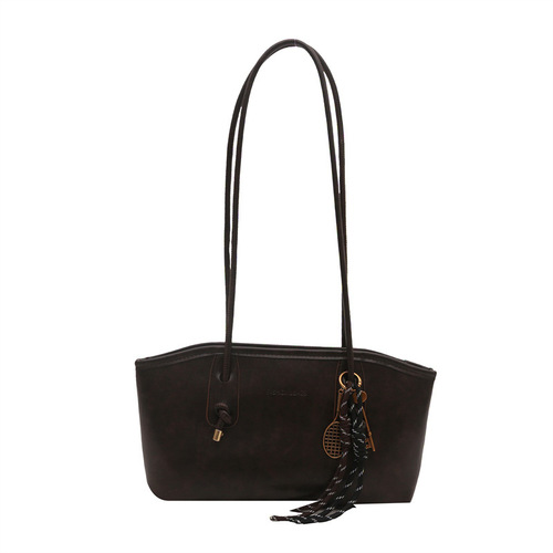 Stylish High-Quality Retro Large Capacity Women's 2024 New Autumn/Winter Commute Shoulder Bag Tote Bag