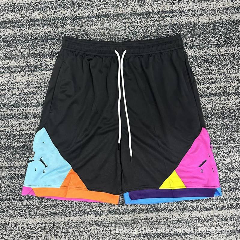 Aj Flying Man Basketball Loose American Shorts Men's and Women's Quick-Drying Casual Sports Running Training Fitness Five Points Summer