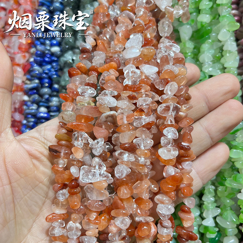 A piece of natural red rabbit hair is about 80cm