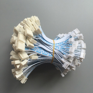 Xh2.54 Single-Head Double-Head Terminal Cable Blue and White Cable Factory Direct Sales Sample Customization