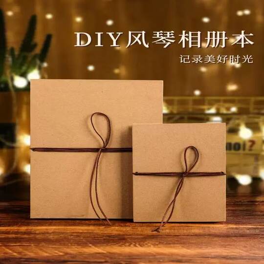 Accordion Foldableing Photo Album Graduation Growth Commemorative Album DIY Handmade Stereo Book Couple Blank Classmate Record