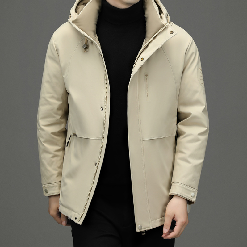 FW4521 Down Male 22 Autumn and winter fashion leisure time Hooded 90 Duck Down jacket coat fashion urban