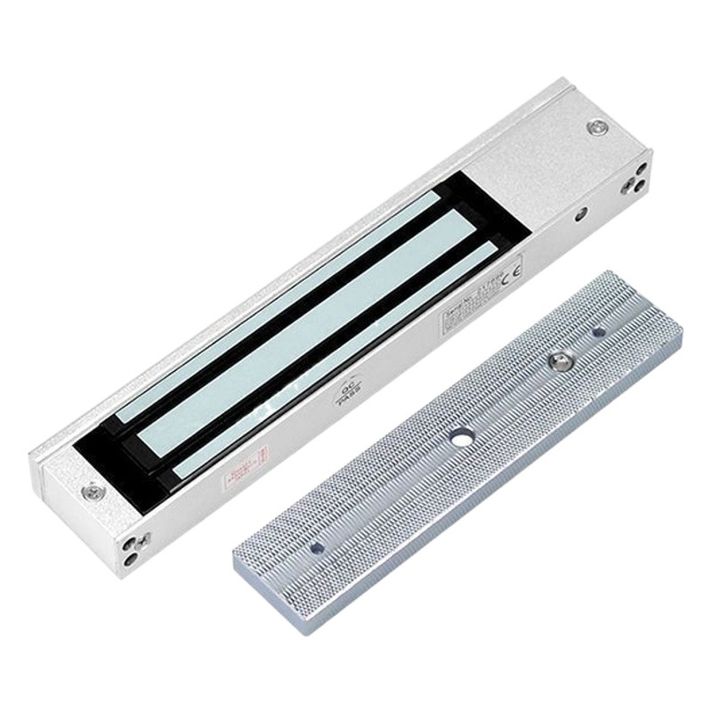 Oficina puerta de cristal 280kg retroalimentación cerradura magnética tienda comunidad puerta de metal puerta de madera sola puerta cerradura electromagnética