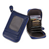 Polyurethane wallet with zipper, card holder, set, organ, new collection