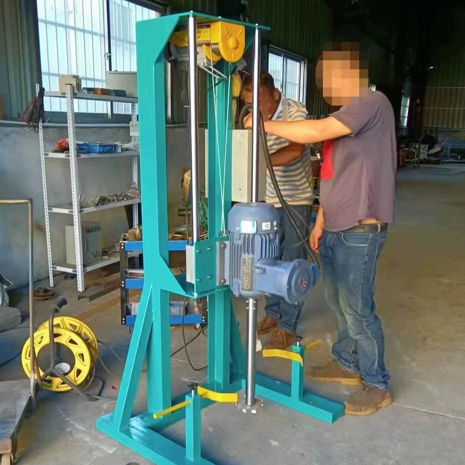 Малый электрический подъемный краска диспергатор высокоскоростной краски для покрытия настоящий каменный краситель мешалка для чернил электронная суспензия смеситель