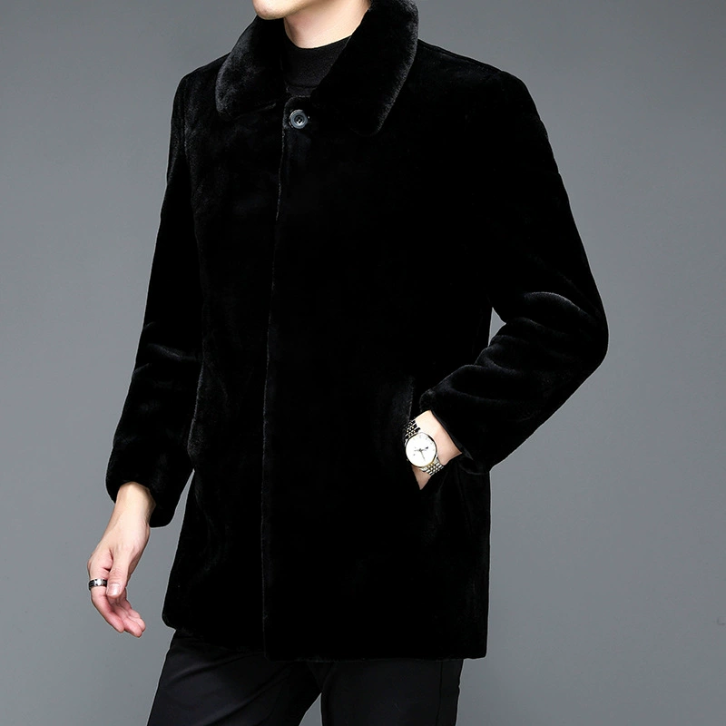 Winter quality coat, velvet jacket, 2022
