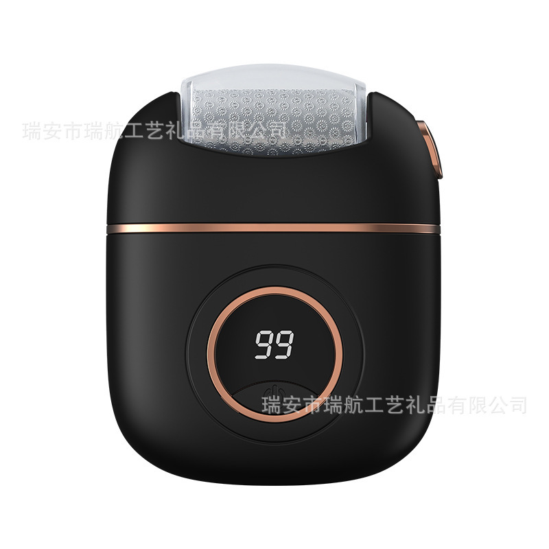 新型液晶表示電動足磨き器死皮むき繭足修理器家庭用角質除去足皮皮皮むき足皮|undefined
