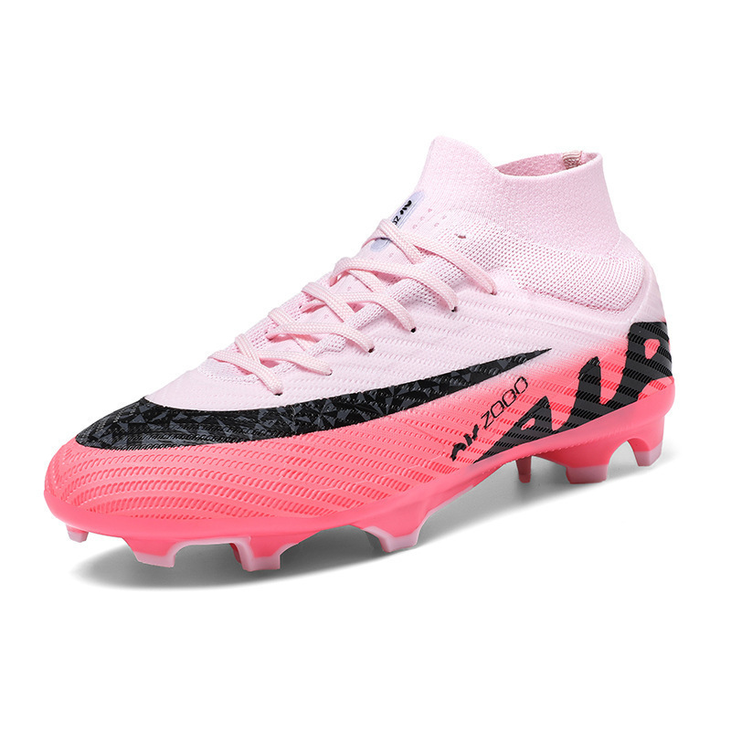 Zapatos de Fútbol para Entrenamiento de PVC y Caucho Antideslizantes para Césped Natural y Artificial
