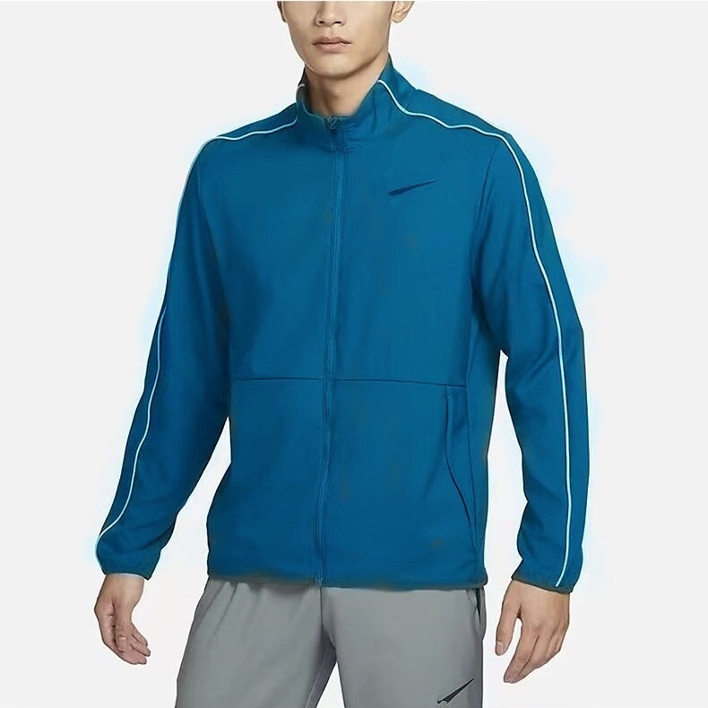 Spring and Autumn Sports Windbreaker Men's Loose Thin Stand-Up Collar Jacket Women's Casual Outerwear Top 6620 Outdoor Lightweight Windproof