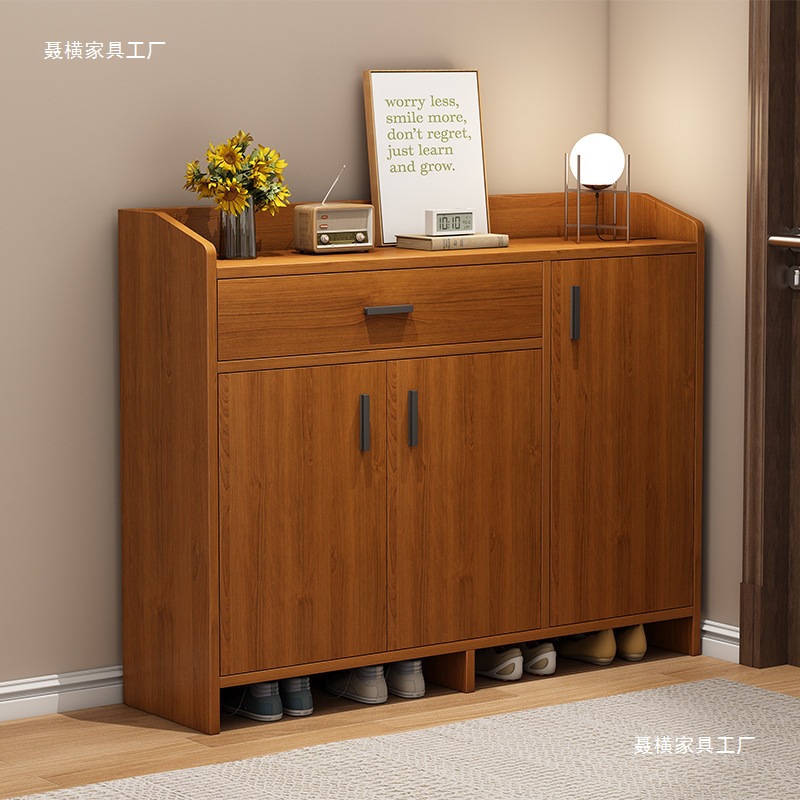 Shoe Cabinet for Home Entrance, Simple Shoe Rack with Large Capacity Storage, Multi-Layer Dustproof for Dormitory or Rental Use