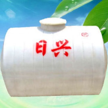 河北日兴厂家直销1吨卧式水箱 PE地埋卧式塑料水箱 卧式排污槽