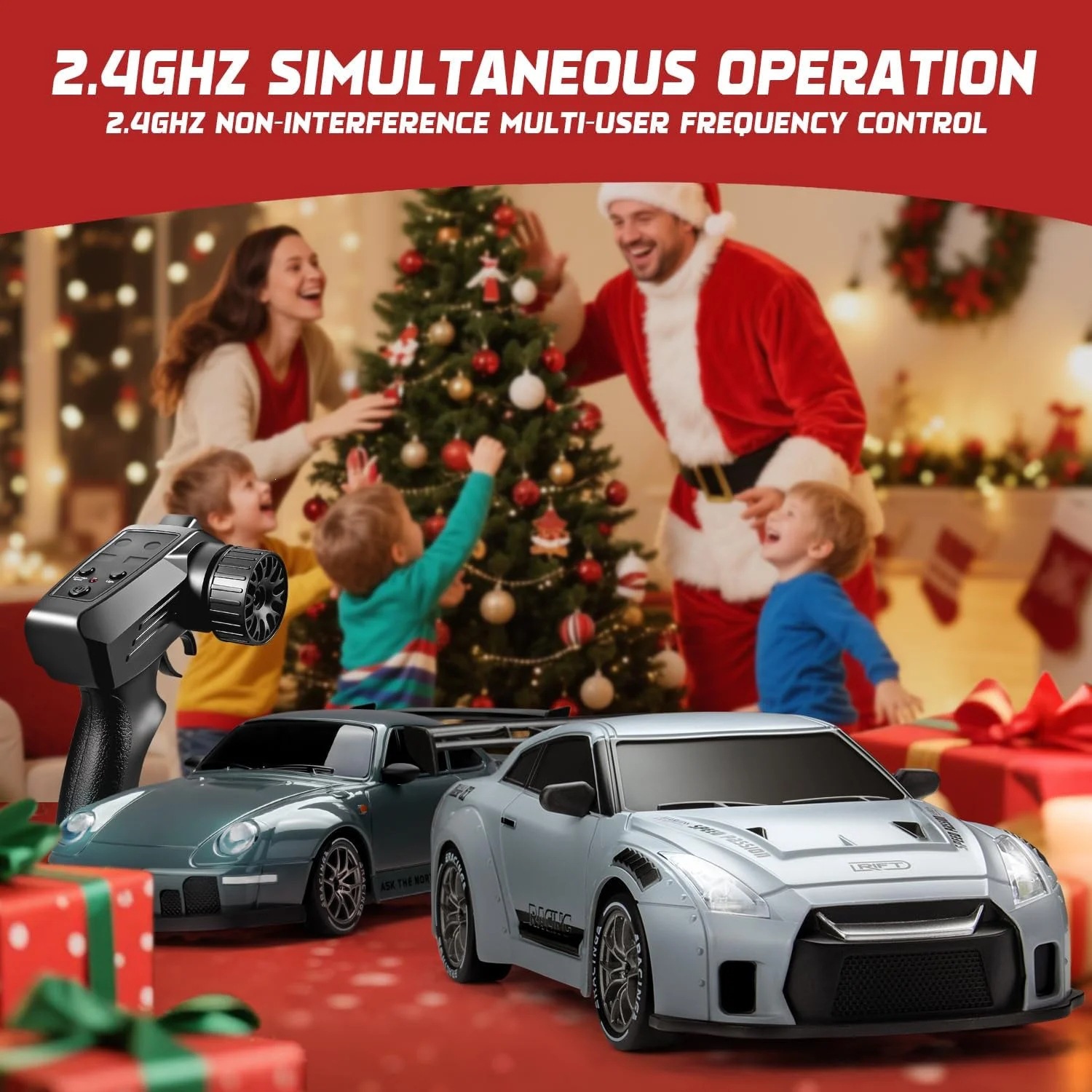 Cross-border Exclusive 1:24 Half-scale Remote Control High-speed Drift...