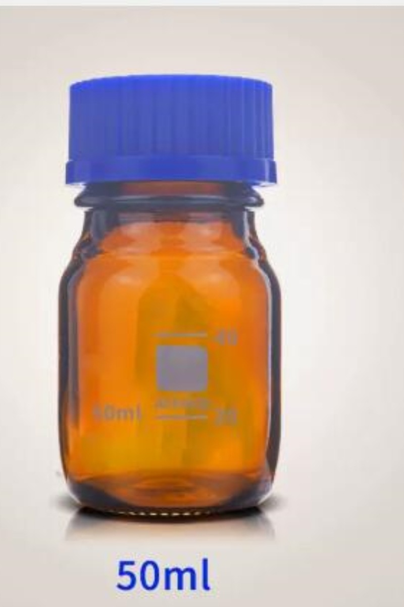 棕色蓝盖试剂瓶 型号 BY111-50ML库号 M66483