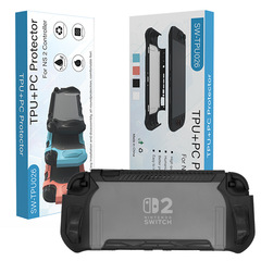 新しい製品は、switch2 ホスト保護ケース、switch2 オールインワン TPU + PC ゴム保護ケース NS2 ハードシェルに適しています。