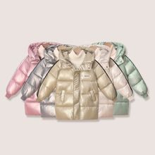 839儿童加厚中长棉衣免洗冬季新款保暖厚款棉袄童装棉服一件代发