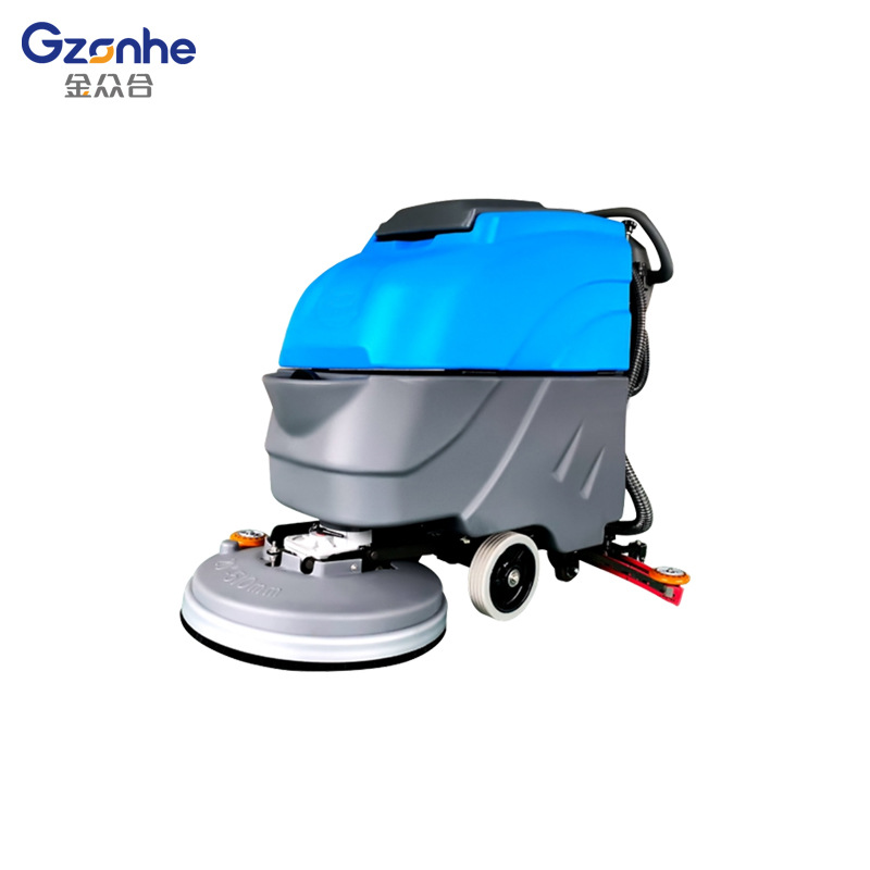 金众合手推式洗地机酒店工厂车间自动刷地机厂家供应