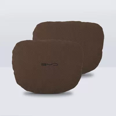 Headrest | Lumbar Cushion - byd-mocha-brown-headrest-pair-standard