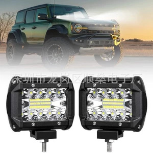 LED Avtomobil İşığı Üçgöz Model 20LED Xarici Köməkçi 4 düym 60W İş Fənəri Yolsuzluq Avtomobili üçün