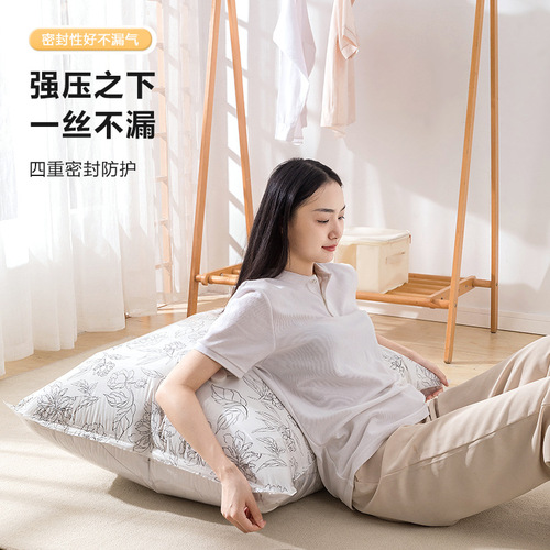 Vacuum compression bag wholesale quilt storage bag thickened three-dimensional clothes vacuum storage bag pattern PET