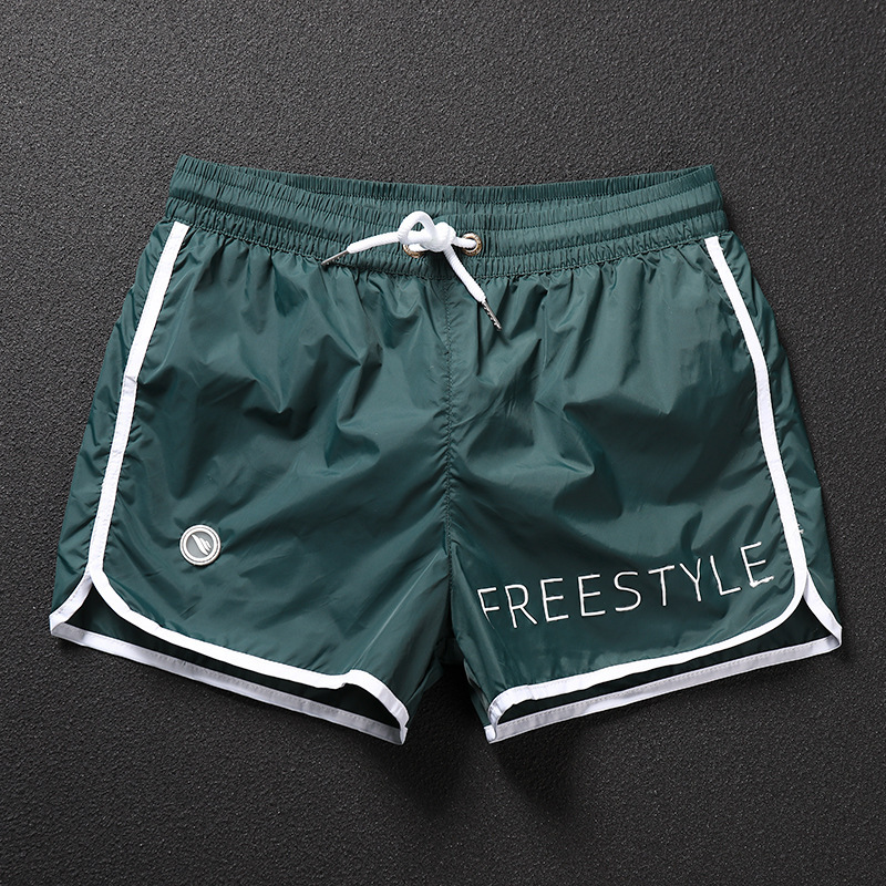 Men's Swimming Trunks Loose Quick-drying Anti-embarrassment Boxers Seaside Vacation Swimming Hot Spring Swimwear Men's Shorts