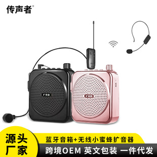 Bee Loudspeaker Portable Teacher Loudspeaker Wireless Bluetooth Teaching Headset Microphone Speaker Loudspeaker