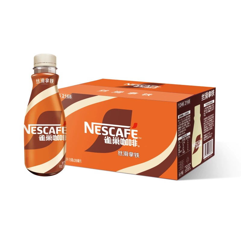 Напиток кофе Nestlé Silky Latte 268 мл x 15 бутылок готовый напиток кофе mocha с орехом