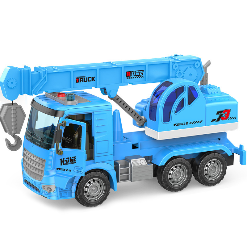 Grúa grande para niños, camión de juguete, grúa, modelo de grúa de gran tamaño, automóvil de aleación, camión de ingeniería, camión grúa, niño