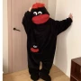 保暖冬季加厚大嘴家居服