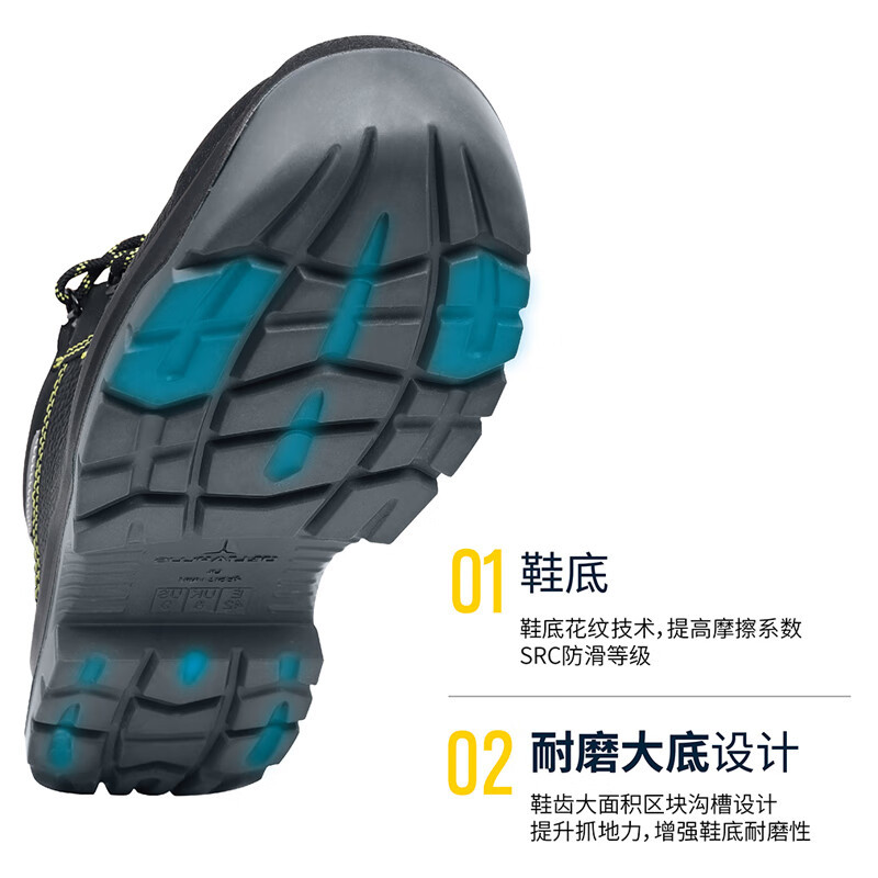 Delta (Deltaplus) 301501 actualización de 301115 zapatos de piel de búfalo antiestático