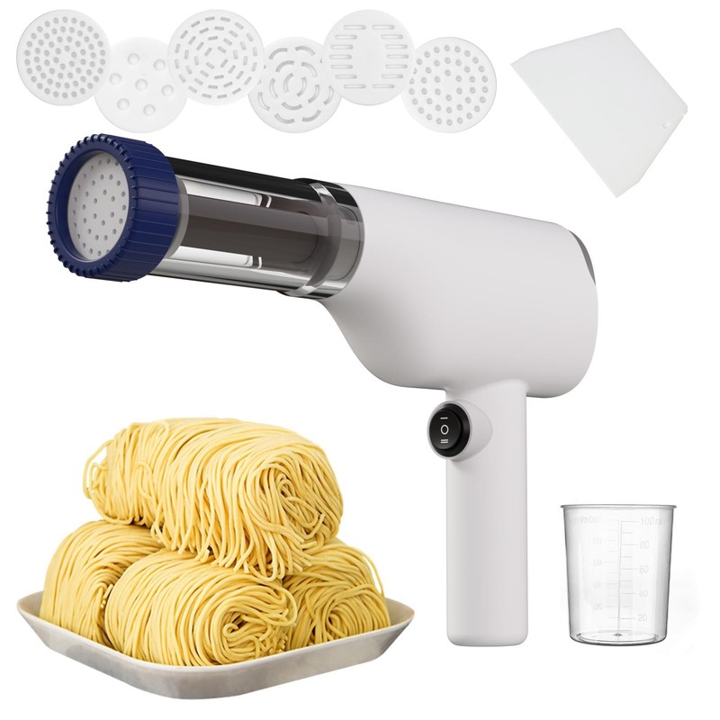 新型多機能厨房自動手持ち麺機快速出面麺機家庭用小型電動麺機|undefined