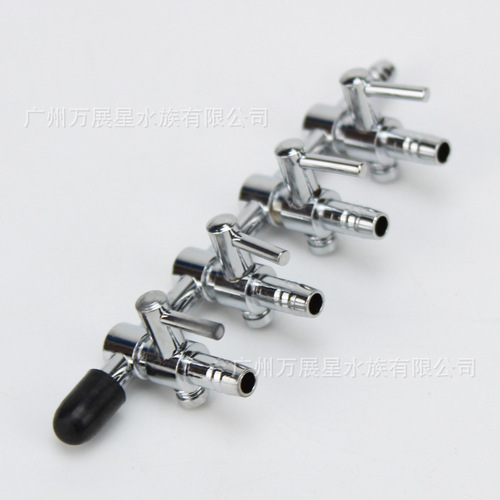 Supply of stainless steel distributor air volume regulating valve aquarium oxygen pump special air regulating valve fish tank air pipe