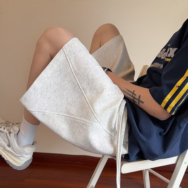 Men's Summer American-Style Trendy Brand Casual Shorts, Unisex Versatile Loose-Fitting Five-Point Shorts, Affordable Men's Summer American-Style Trendy Brand Casual Shorts, Unisex Versatile Loose-Fitting Five-Point Shorts, Affordable
