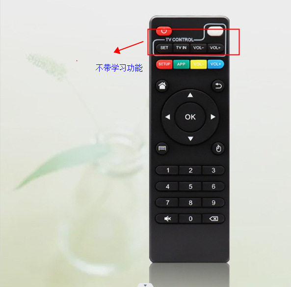 Điều khiển từ xa H96 phù hợp với set-top box x96 mxq q+ TX3 X96MINI T95max hk1 x88pro