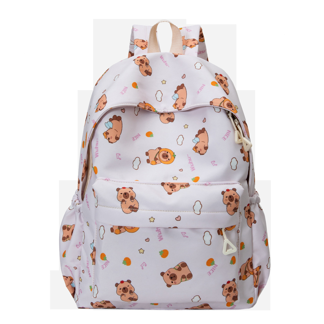 Nueva impresión de dibujos animados mochila infantil ocio versátil mochila de estudiantes de primaria y secundaria de gran capacidad mochila de estudiantes de secundaria