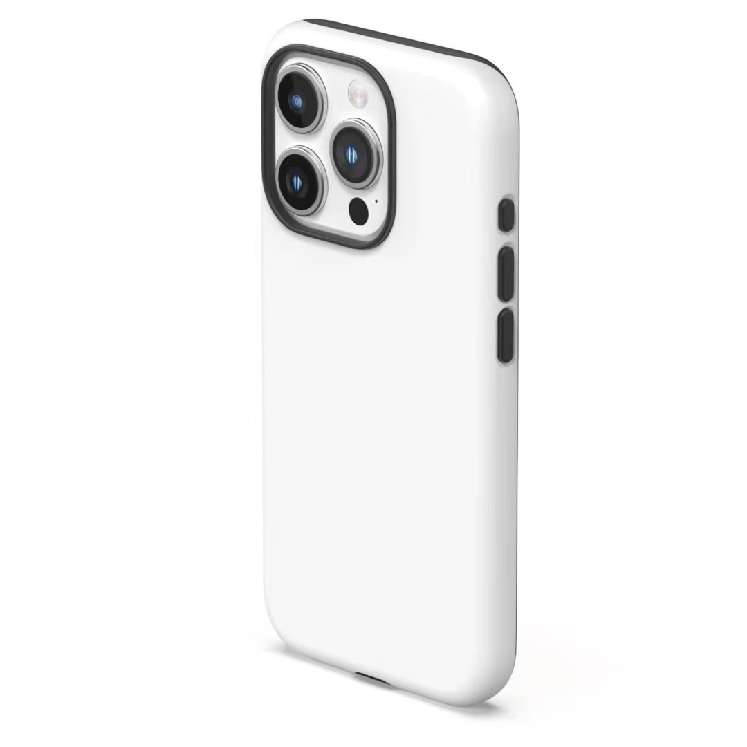 Corea del Sur importó una funda para teléfono móvil 16PM con impresión por transferencia de calor de película dos en uno, acabado mate, para Apple 17Promax con sellado de bordes redondeados.