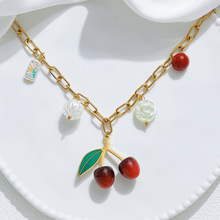 ���������P䓙��һ���������18K��ɫʮ��朚W������ins��