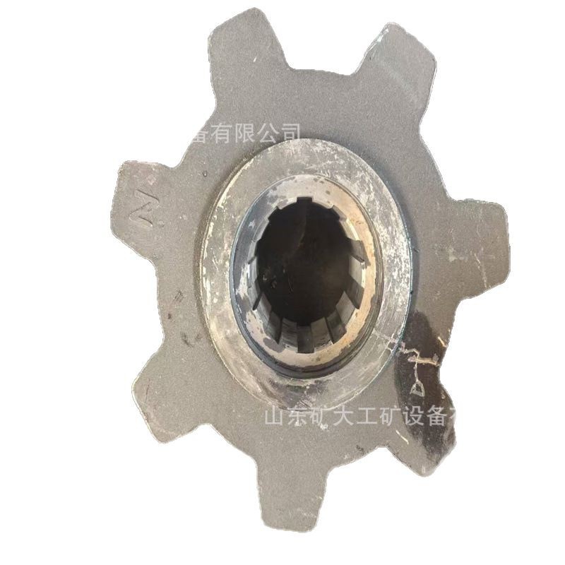 Scraper Machine Sprocket Assembly Zipper Machine Head and Tail Assembly High Strength Sprocket Assembly