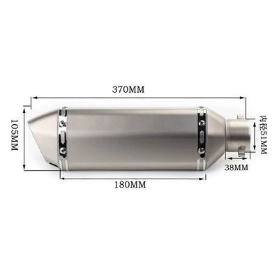 Exhaust pipe | Hexagon Exhaust Pipe Huanglong 600